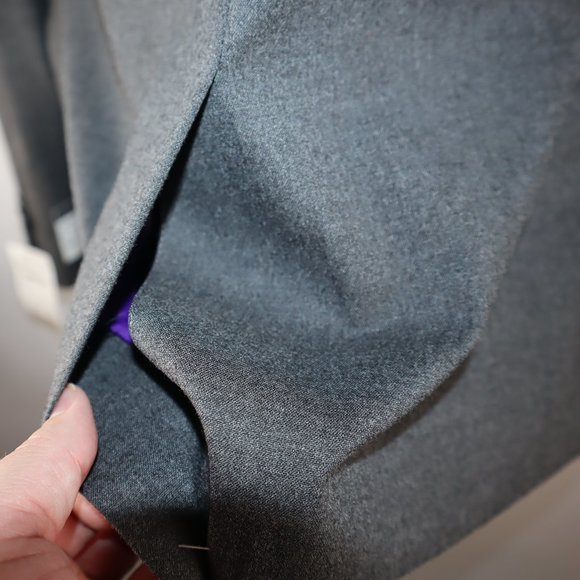 Ben Sherman Hanwll Grey Stretch Two-Button Suit Jacket Blazer Men's Size 42R-NWT - Picture 12 of 16